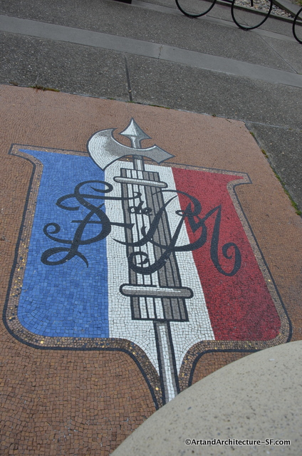Mosaic at the French Hospital in San Francisco